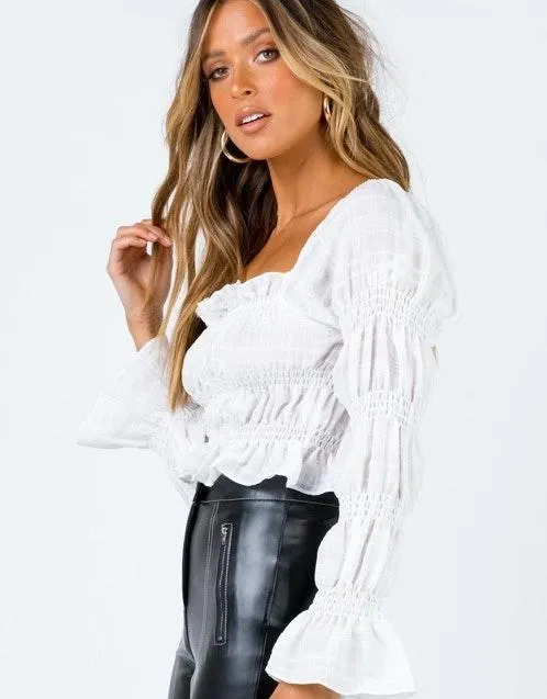 Princess Polly Jolee Top White - Image 4