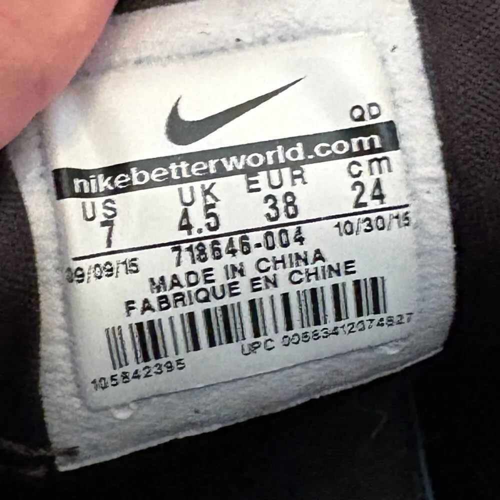 Nike Air Max Thea KJCRD Black and Yellow - Image 6