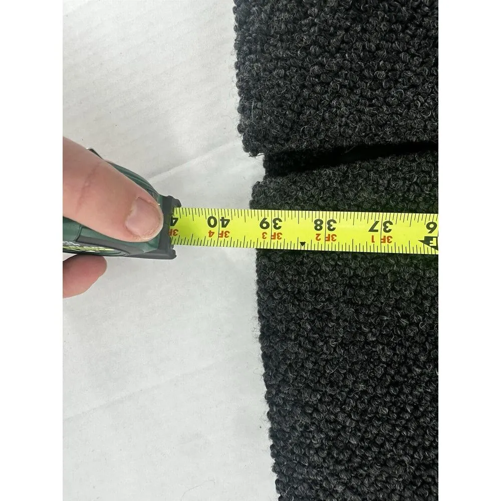 Tory Burch Long Coat Sz 8 Wool Logo Velvet Trim Bouclé Dark Academia Preppy Twee - Image 16