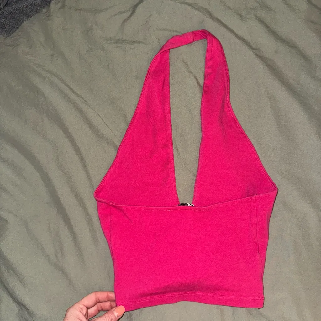 Zara Pink Halter Top - Image 2