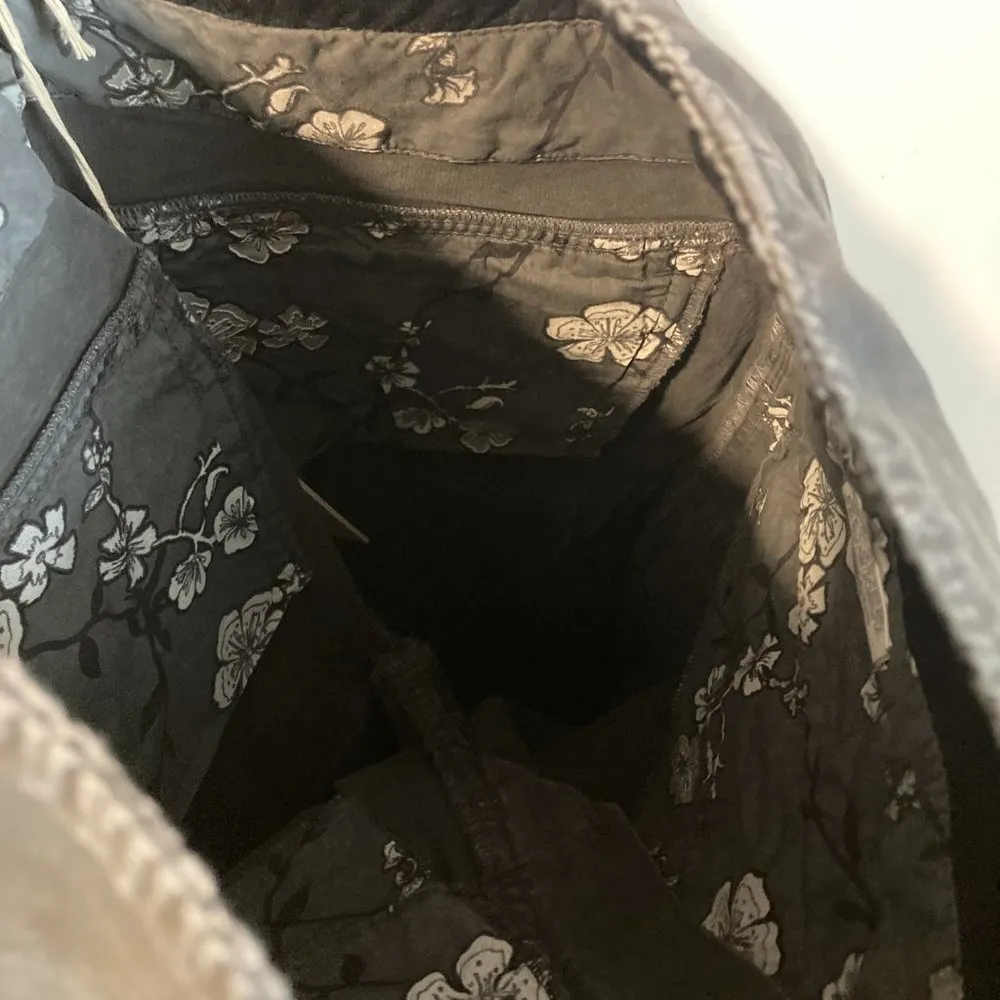 Replay women's size 28 washed gray high water button fly zip utility pants 28x31 - Image 10