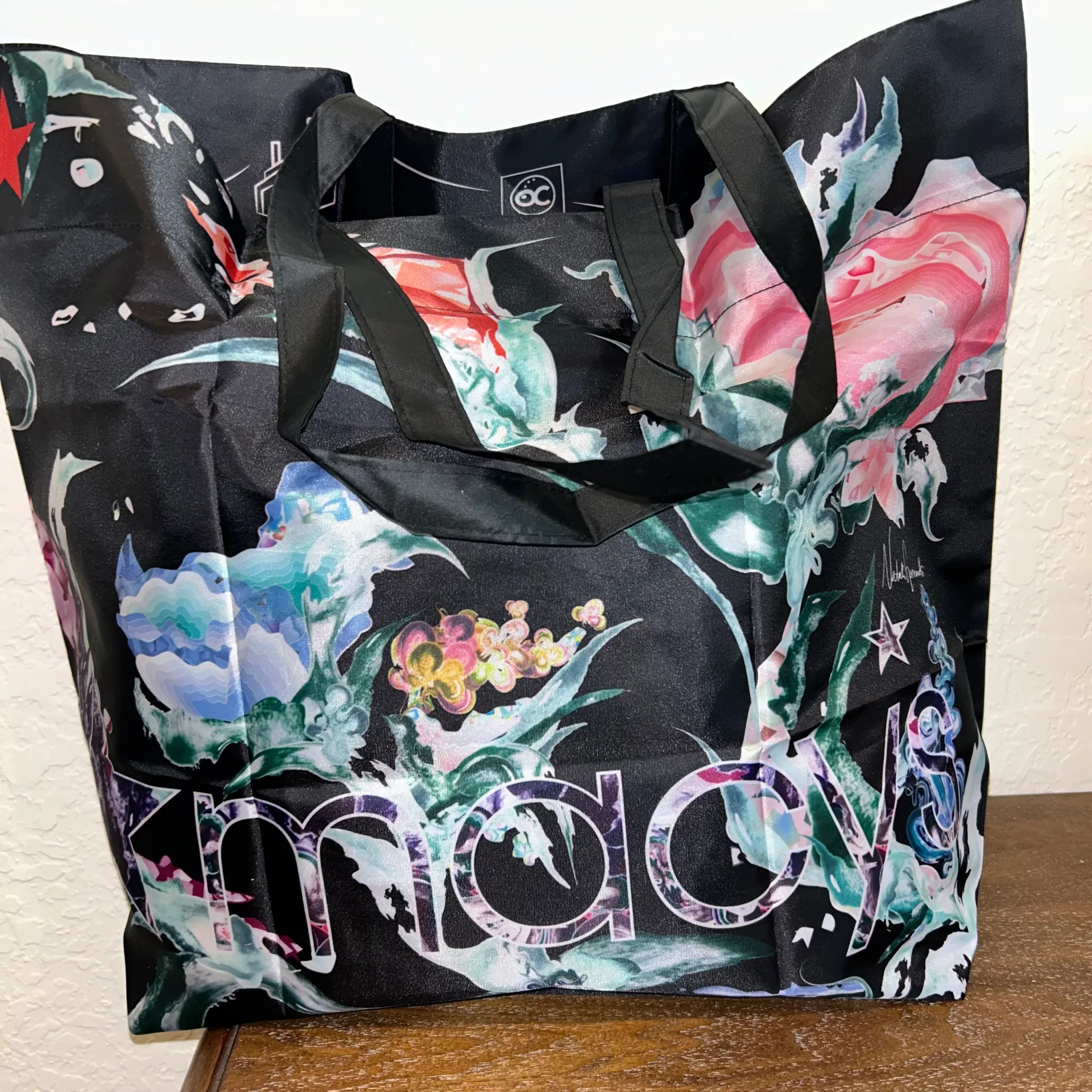 New, Macy’s x Oceancycle Beach to Bag Floral Tote Bag - Image 2