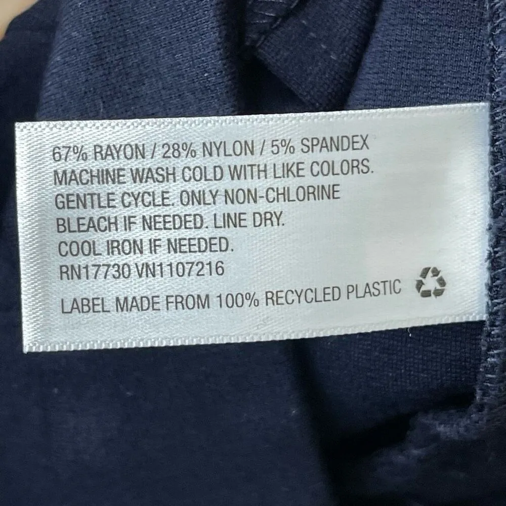 A New Day High Waist Navy Ponte Pencil Skirt (Federal Blue) - 6 - Image 9