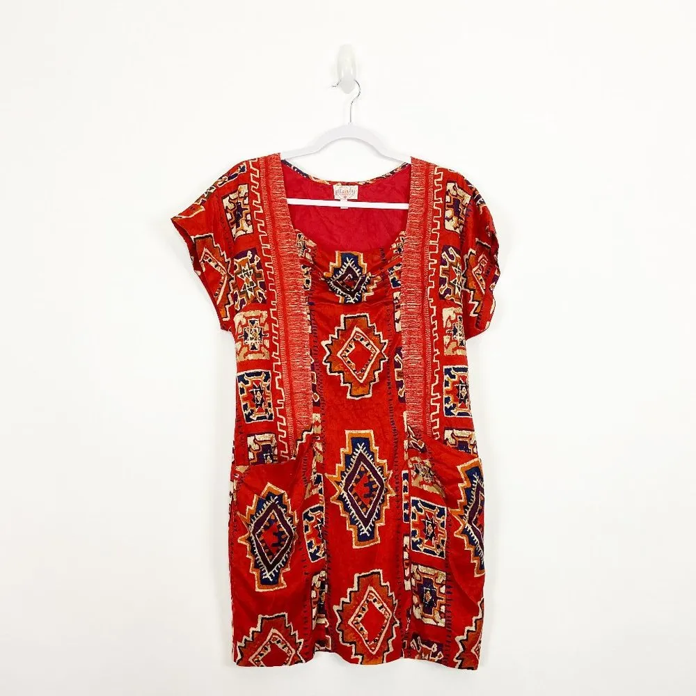 Plenty by Tracy Reese Aztec Southwest Shift Dress - Image 47