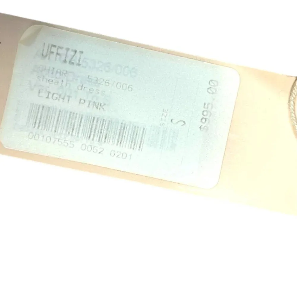 Chiara Bertani Light Pink Sheath Sweater‎ Dress Size Small - Image 11