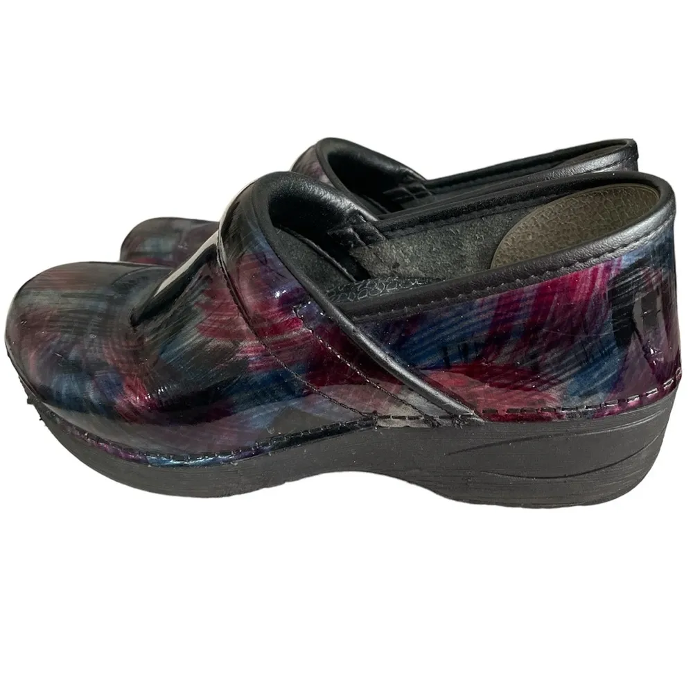 Dansko XP 2.0 Color Sweep Patent Clogs - Image 7