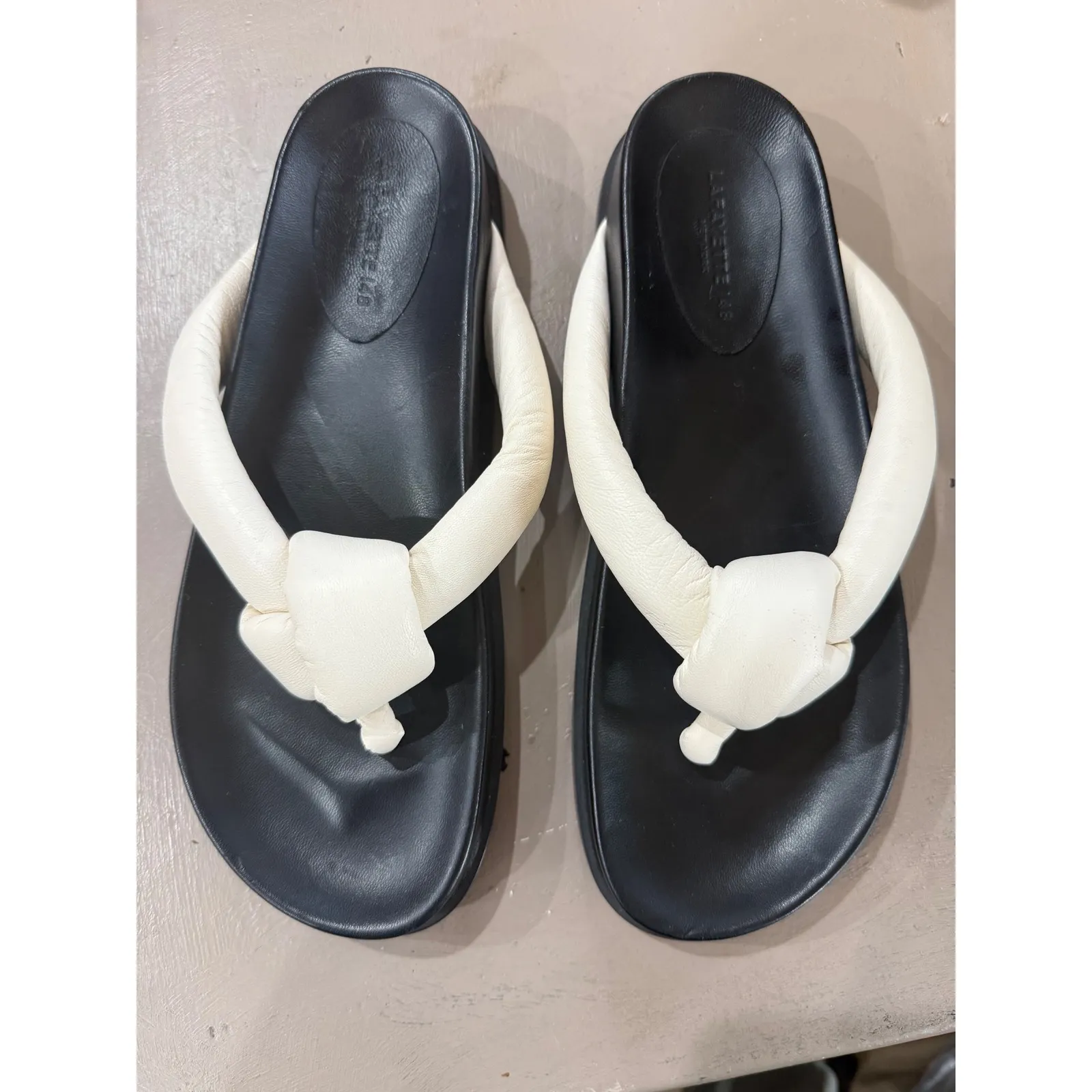 New! Lafayette 148 New York Bristol
Flip‎ Flop Sz 36 Sz 6 $428 - Image 4