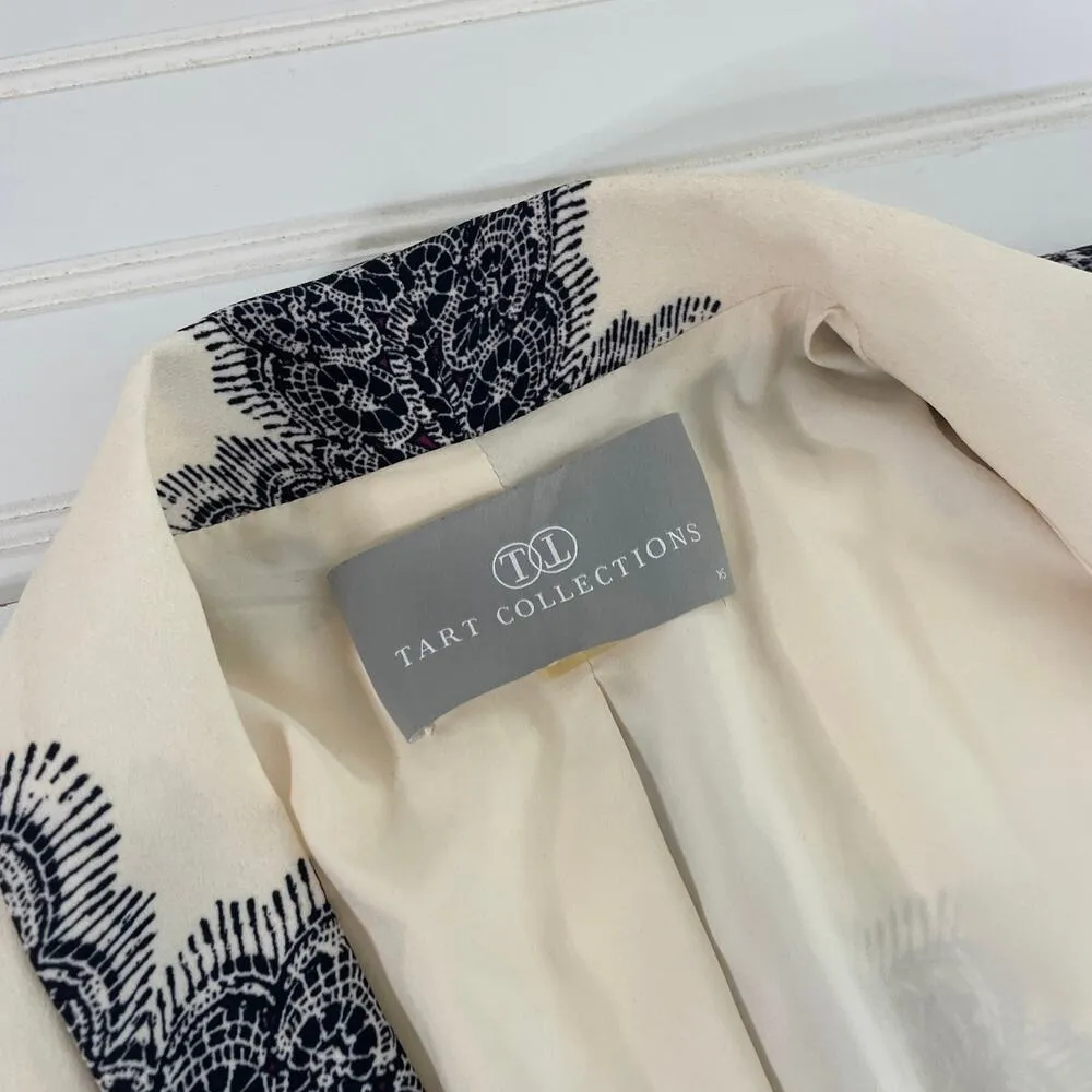 Tart Collections Open Style Blazer Jacket Long Sleeve Black Womens Size XS - Image 5