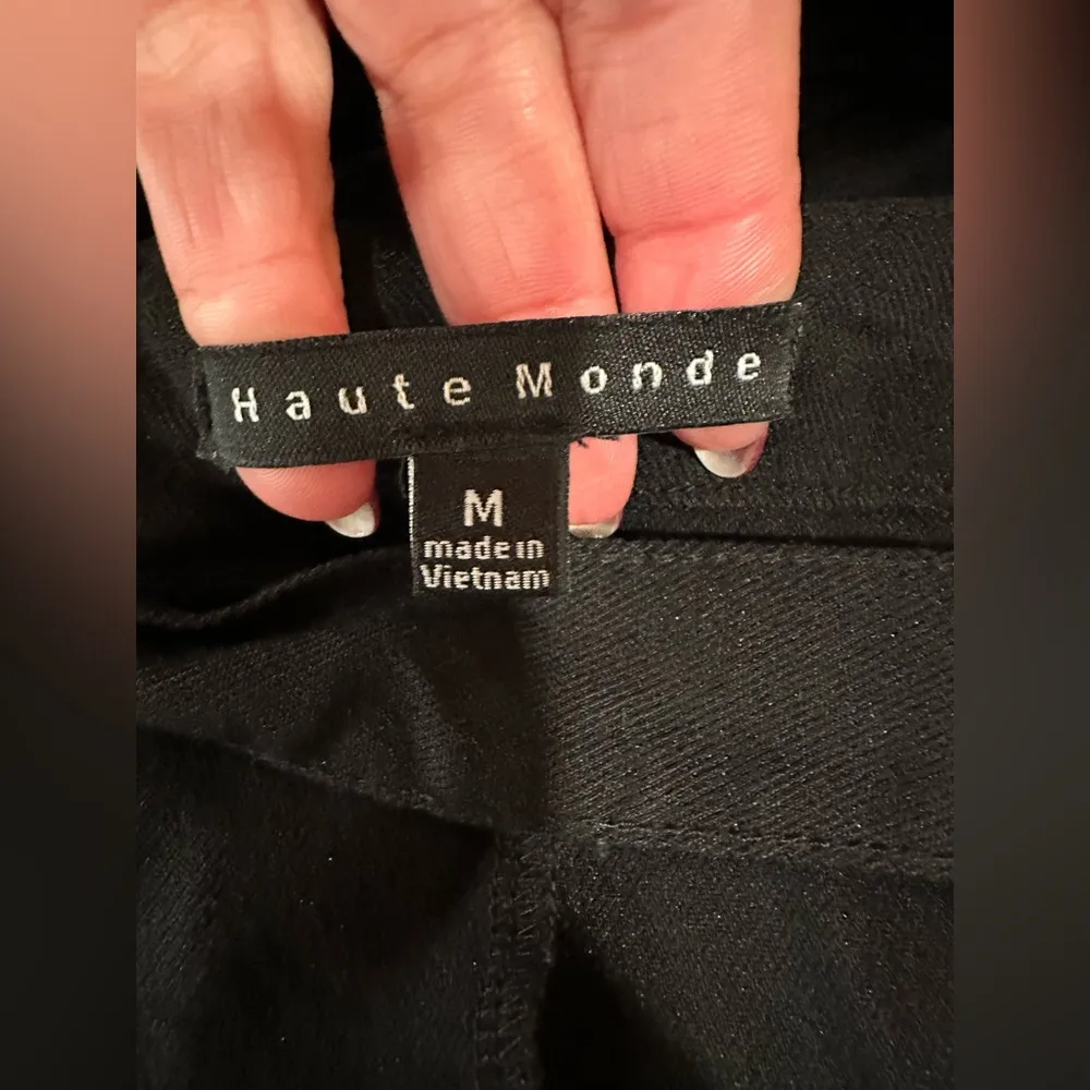 RUC HAUTE MONDE Black Halter Neck Jumpsuit with Waist Tie STRECHY SKINNY LEGS - Image 8