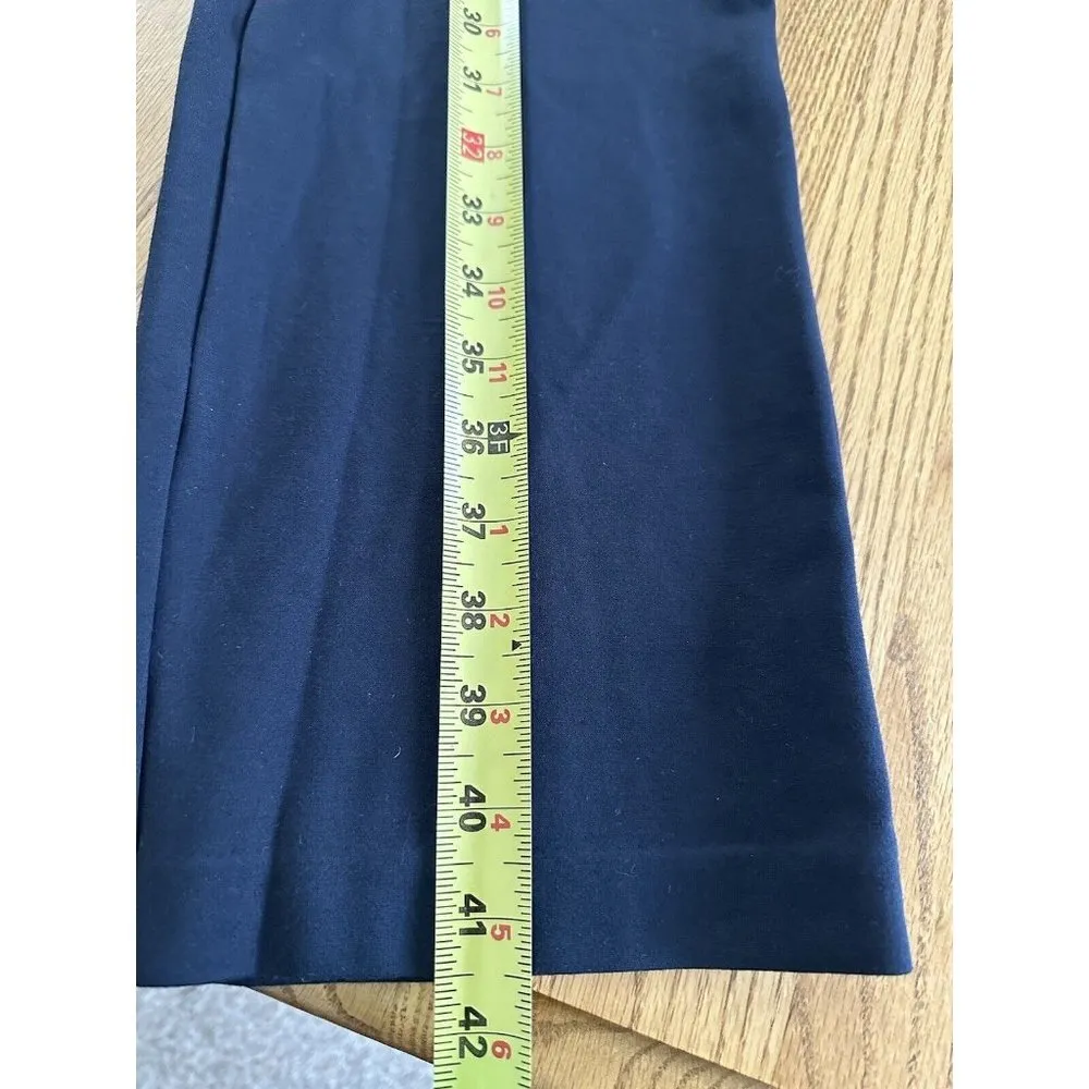 Jules & Leopold Womens Pull On Black Career Stretch Pants Faux Fly Waist 28 - Image 12