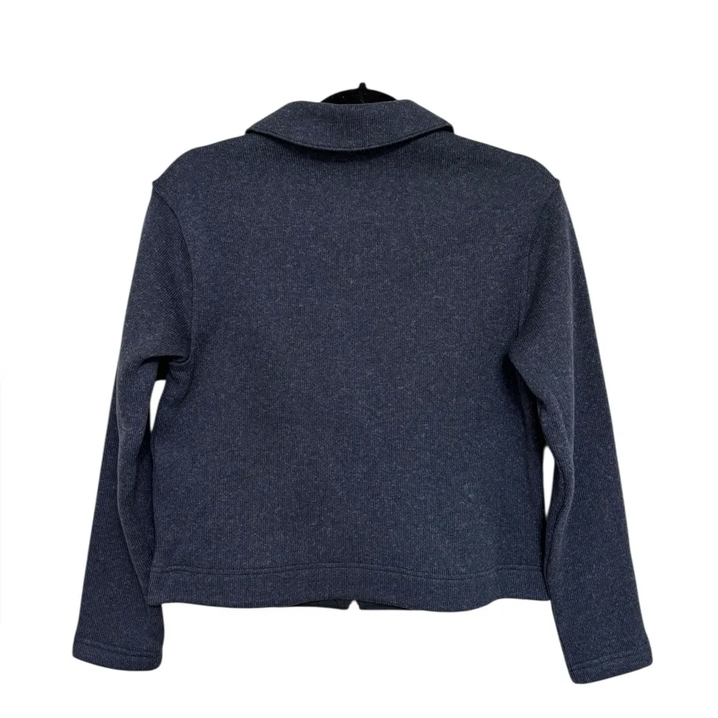 NWT Patagonia Women’s Better Sweater Zippered Fleece Chore Jacket Pitch Blue XS - Image 4