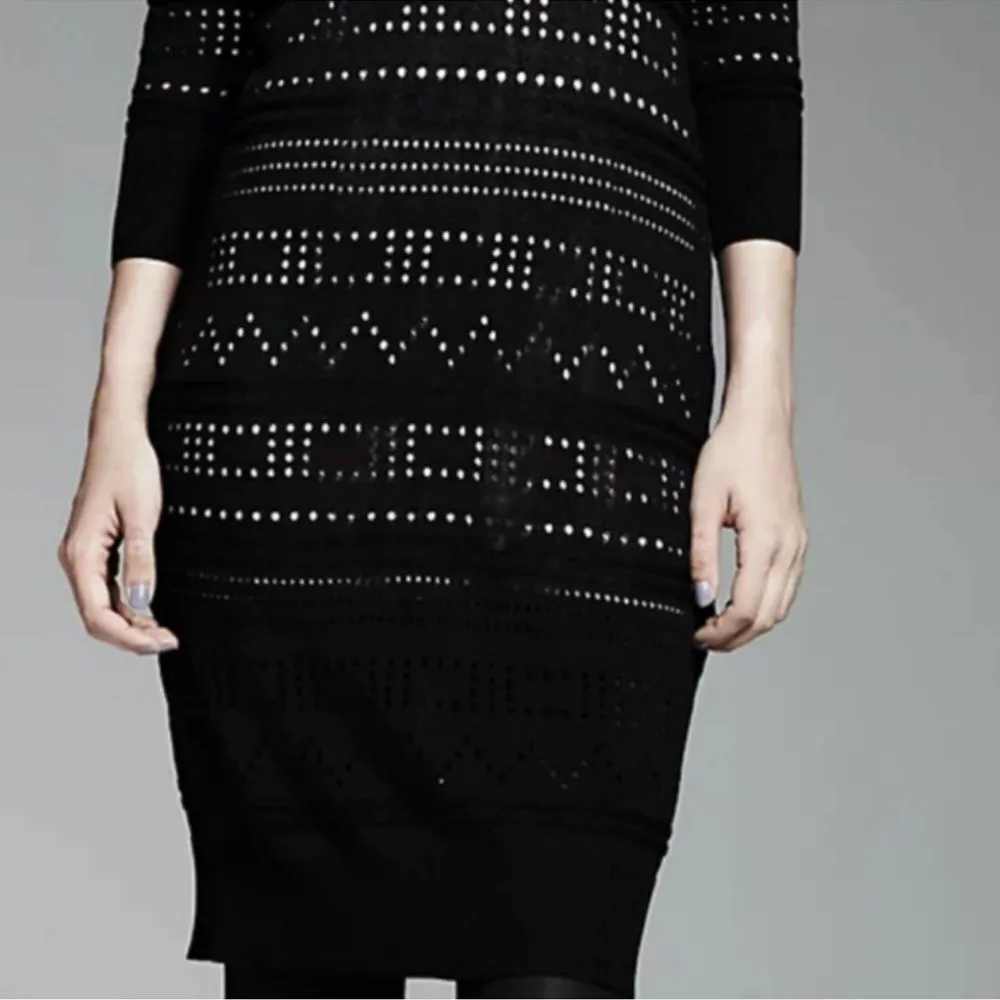 Catherine Malandrino for DesigNation Pointelle Sweaterdress Set Size S C26 - Image 4