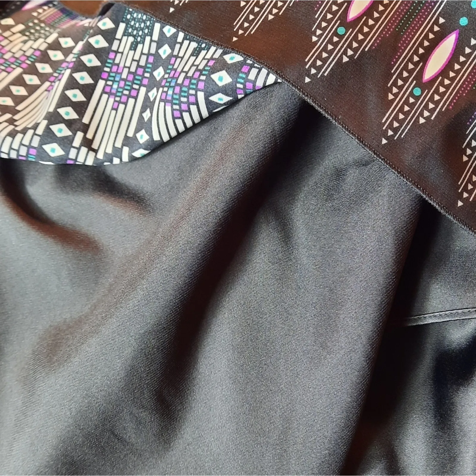 Gianni Bini Dress Women's Size 4 Black Sleeveless Baby Doll Retro Coquette Girl - Image 11