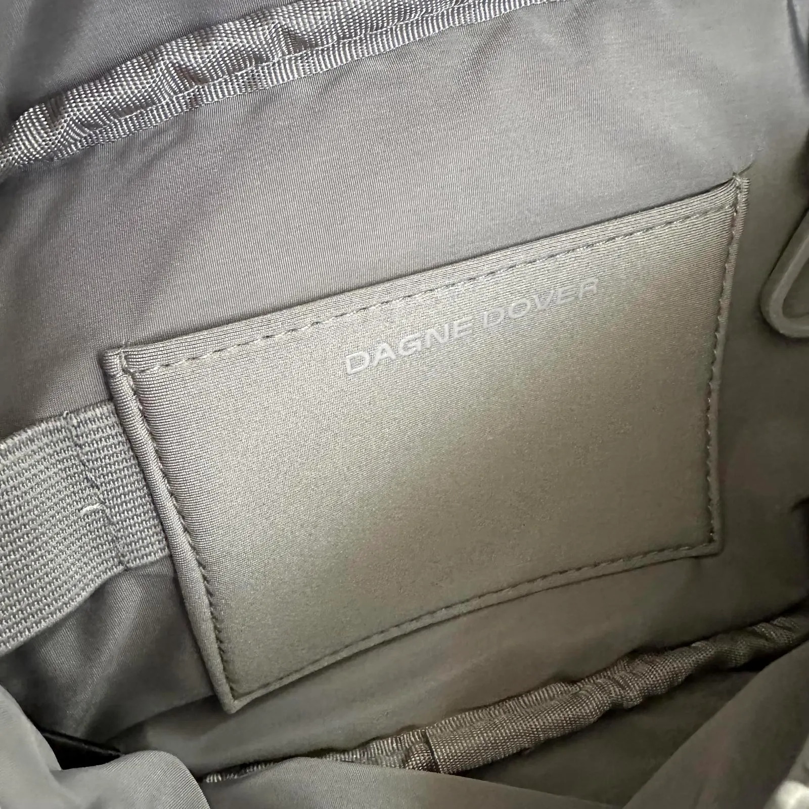 Dagne Dover Ace Neoprene Fanny Pack Belt Bag Sage Grey - Image 7