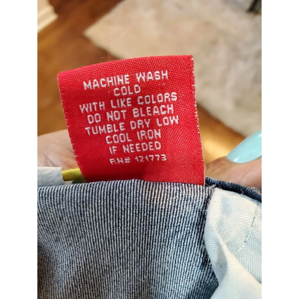 Gogo Stars Women Denim Blue Cotton Mid Rise Skinny Leg Casual Jeans Pant Size 13 - Image 10