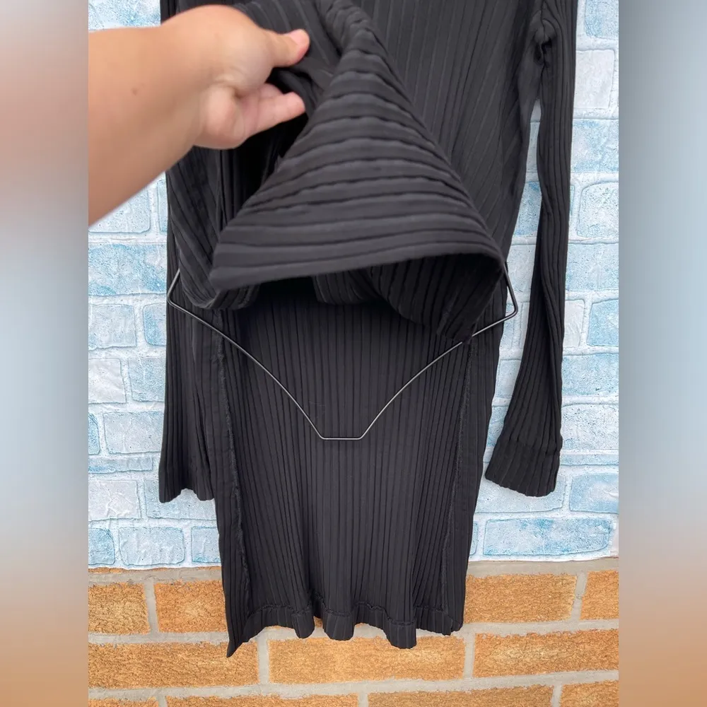 Sonia Speciale rib long layer sweater size 50 /14 Black - Image 4