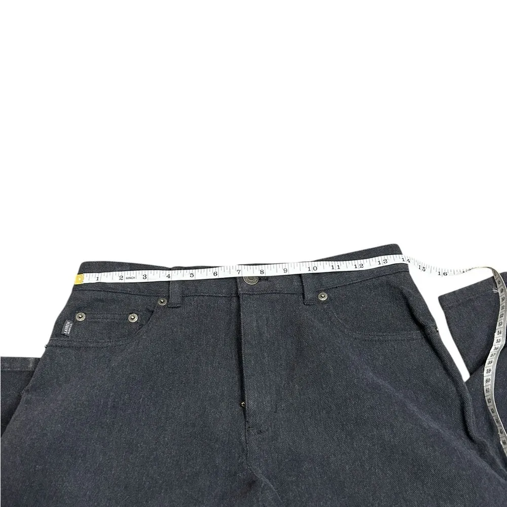 Lauren Jeans Co. Ralph Lauren women's 8P‎ dark grey trousers - Image 8
