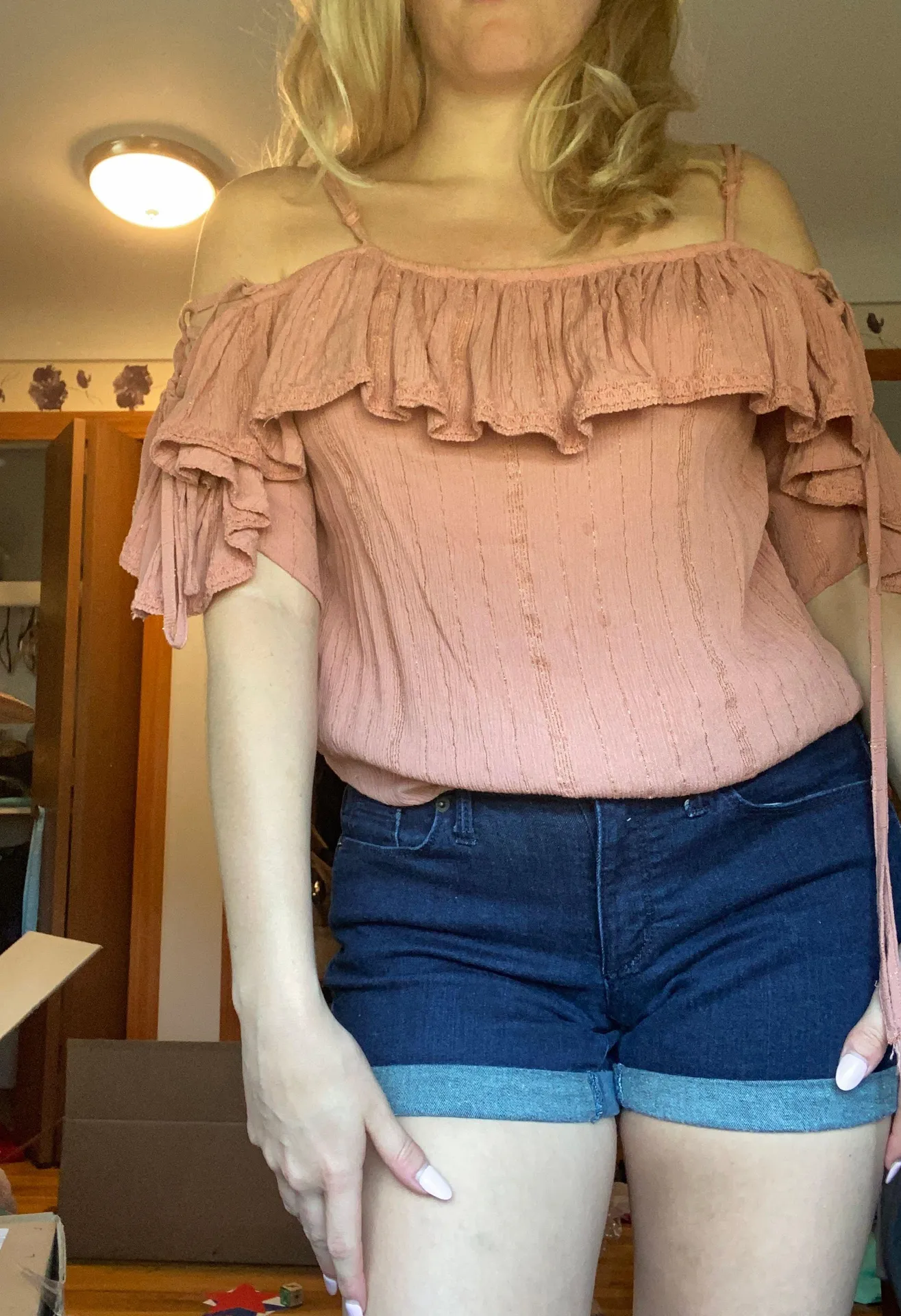 Cute Pink Top 🥰 Size M - Image 4