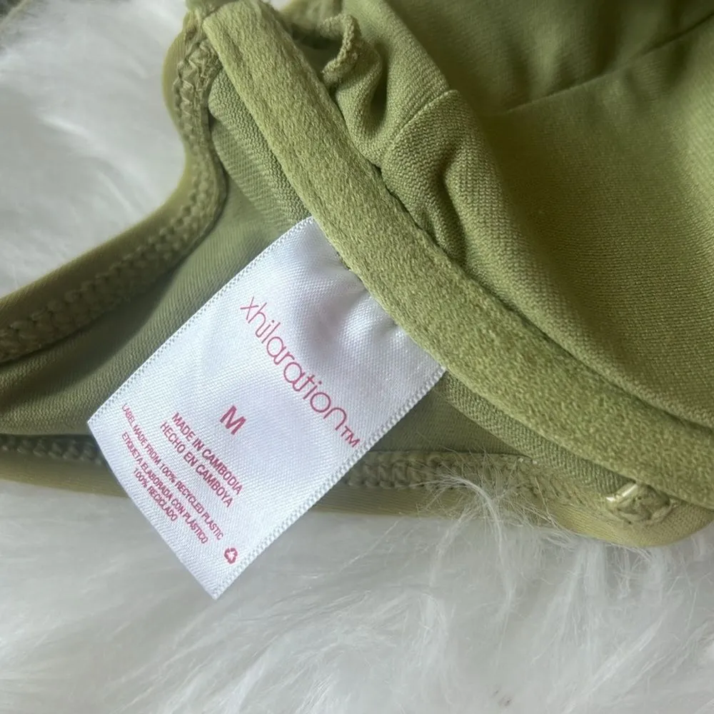 Xhilaration olive green underwire bikini set - Image 7