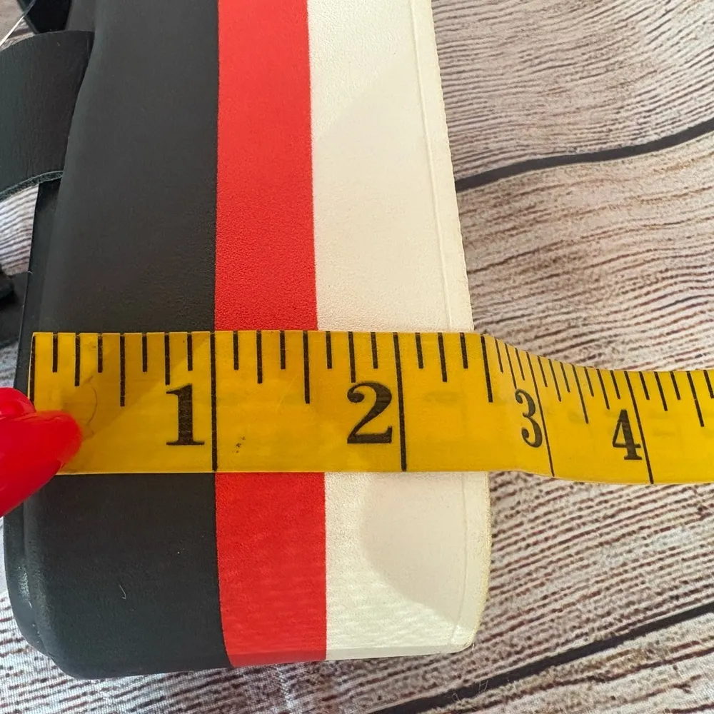 Steve Madden Y2K Women’s Sz 11 Leather Platform Sandals - Image 13