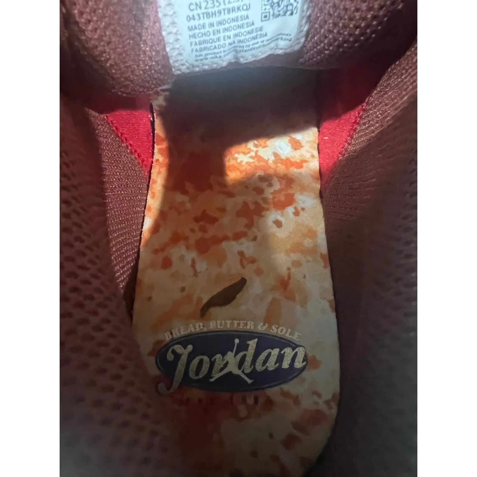 Nike Air Jordan 1 Low GS PB&J Peanut Butter Jelly HF3202-200 5Y Burgundy White - Image 11