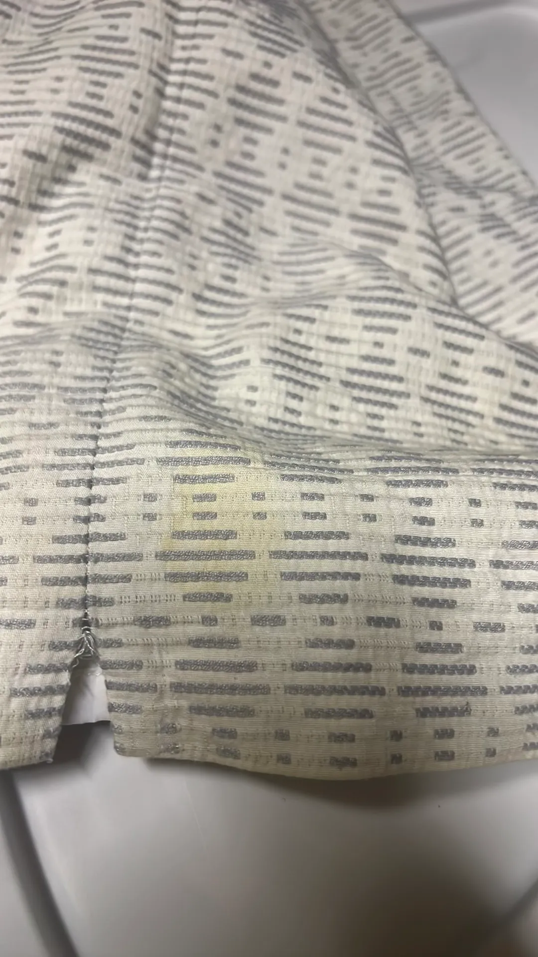 White Gray Sleeveless Shift Dress Work Business West - Image 9