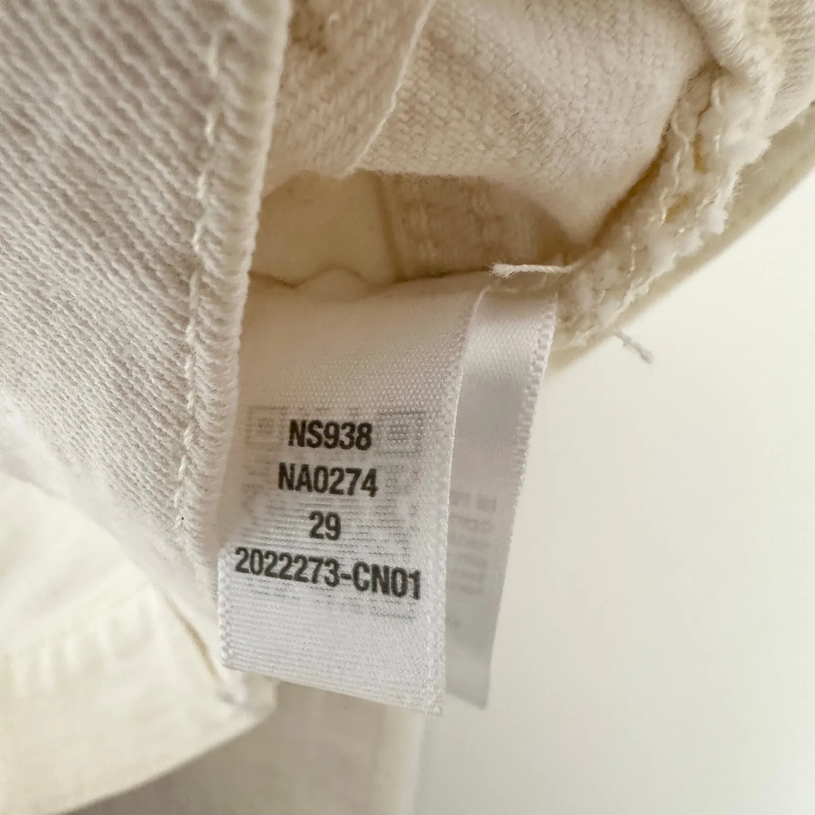 Madewell Relaxed Bootcut Jeans Vintage Ivory Comfort StretchHigh Rise US 29 NWT - Image 13