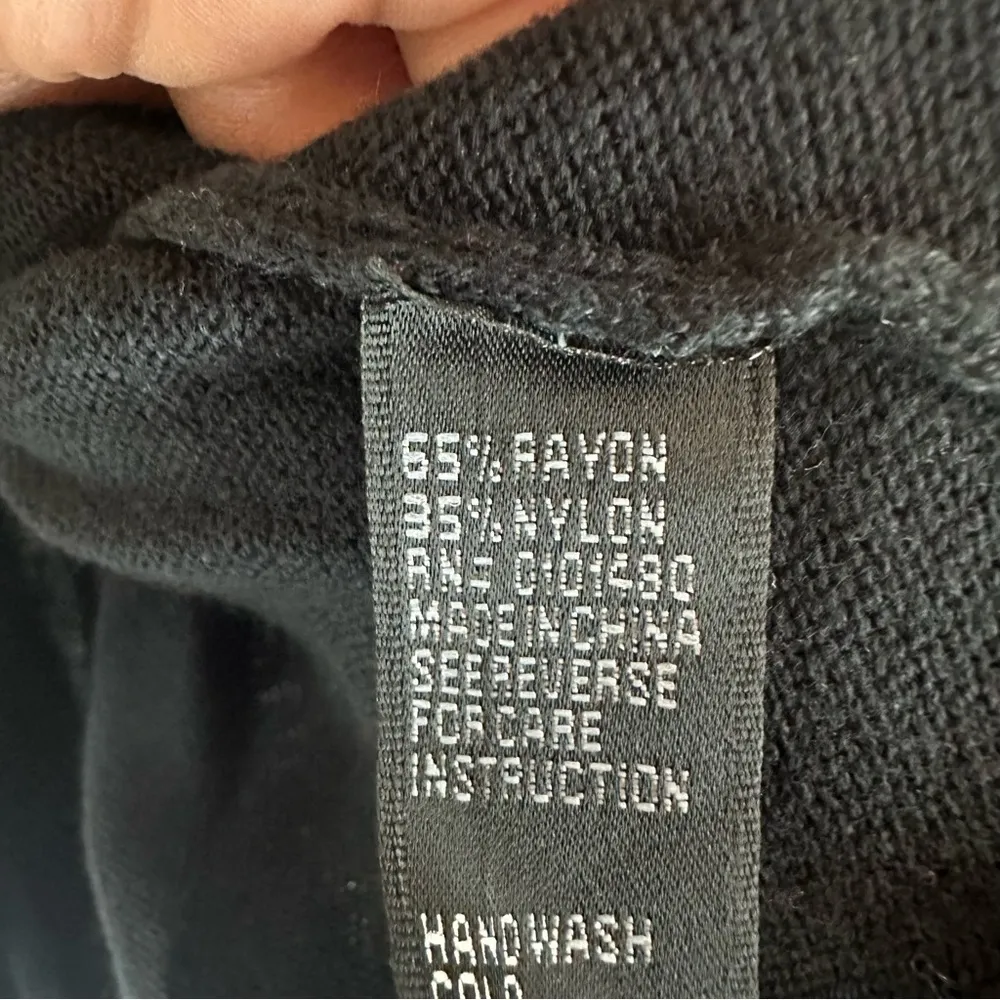 Pierri New York Smocked Long Sleeve Sweater Women’s S Black - Image 4