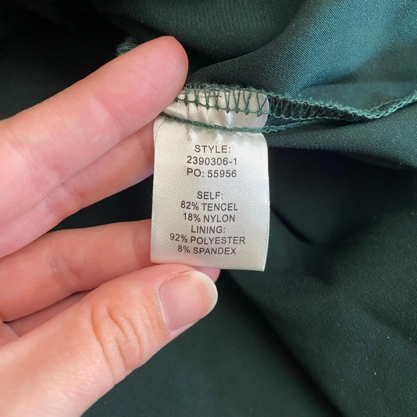 Current Air Elias Mini Dress Pleated Shoulders in jewel green Size‎ Large - Image 8