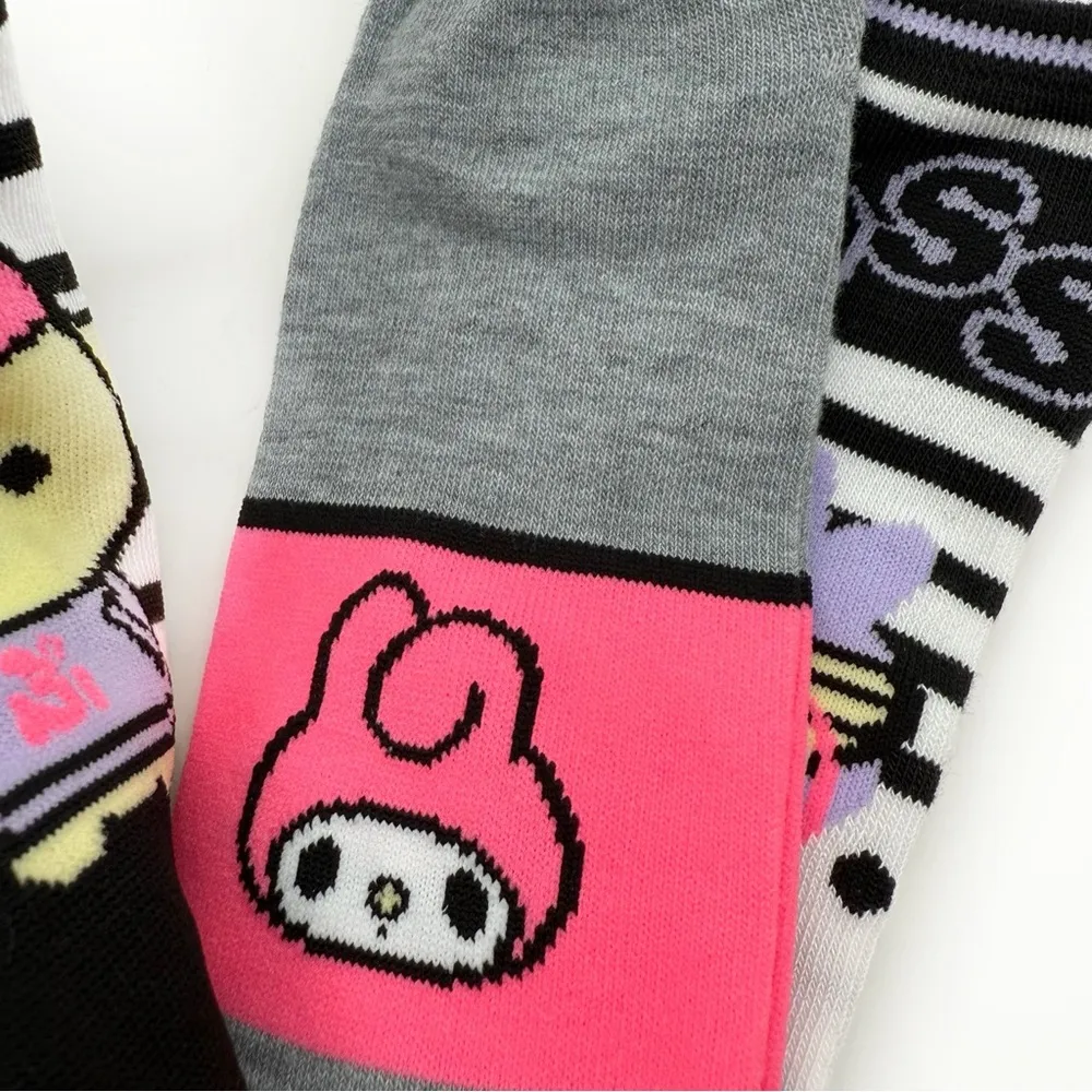 Hello Kitty Womens No Show Socks My Melody Keroppi Pompompurin Badtz Maru Gift - Image 6