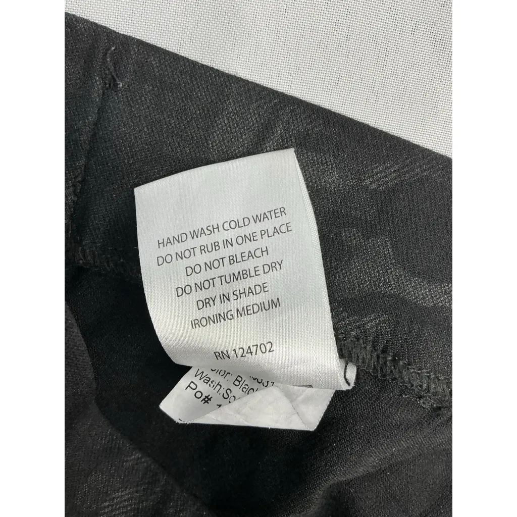 Womans Bianco Comfort Look Feel Pullon Pants 29 In Black Stretch Ankle Pockets - Image 5