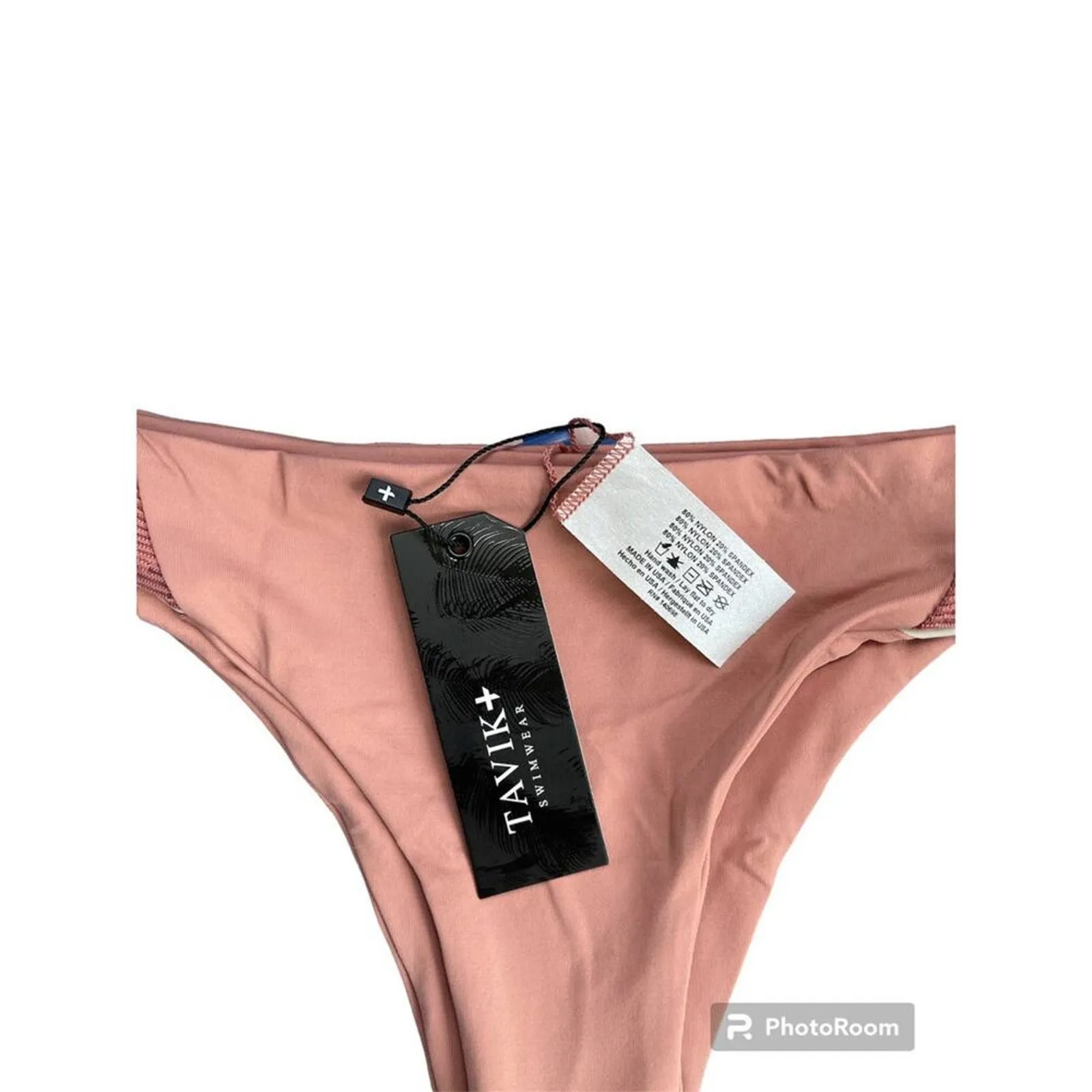 *NWT, Tavik Swimwear, Women, BYRDIE BIKINI BOTTOM, Color Rose Dawn, Sz M* Pink Size M - Image 10