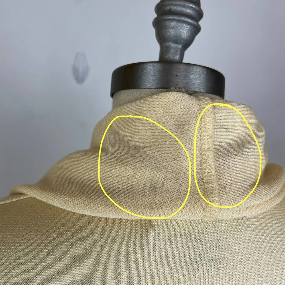 St. John Pale Yellow Open Front Cardigan - Image 5