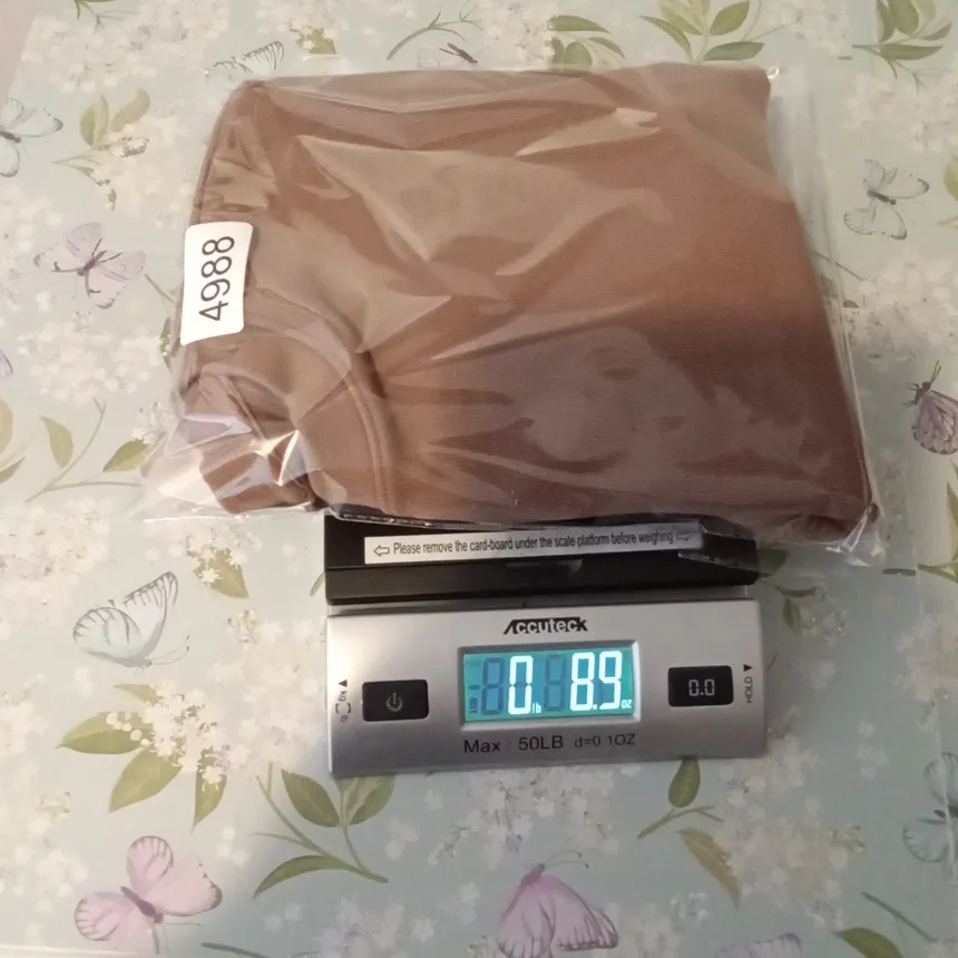 Everlane Seamless Crop Tee Brown Stretchy Short Sleeve Womens Xl Fitted - Image 8