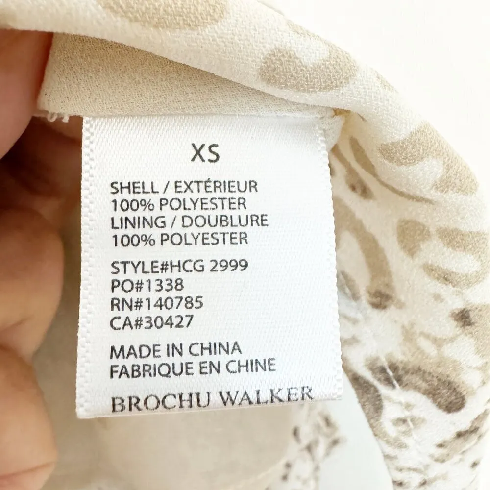 Brochu Walker Cami Tank Top in Cream Tan Chic Office Contemporary Summer Size XS - Image 7