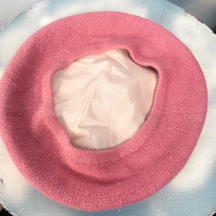 Echo Soft vintage pink beret - Image 7
