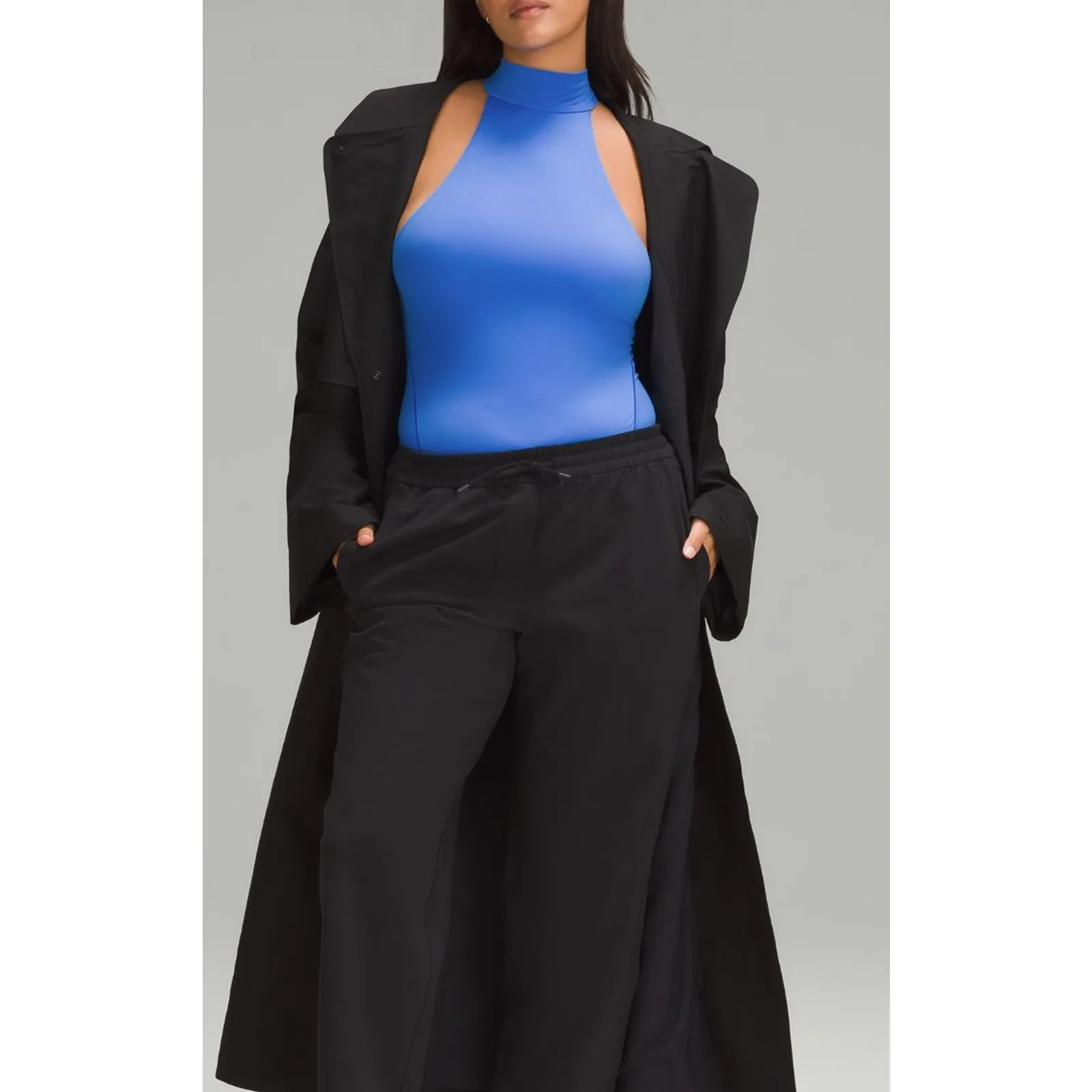 COPY - *NWT, Lululemon, Women, Mock-Neck Bodysuit, Royal Blue, Sz Large - Image 2