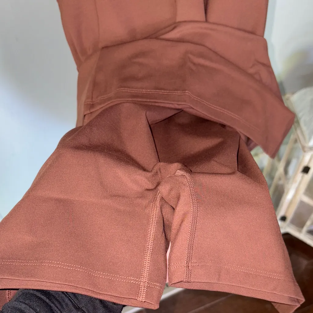 NWT Girlfriend Collective Brown Athletic Dress - Image 4