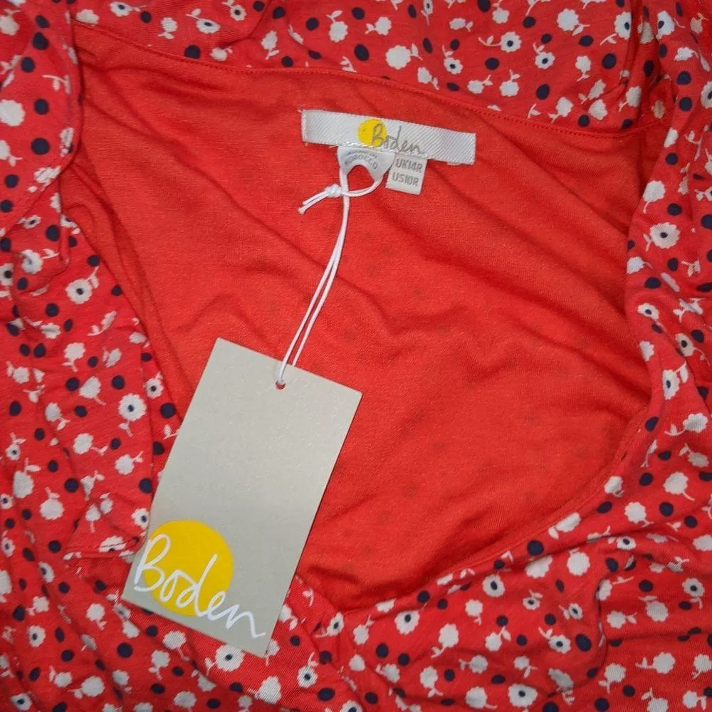 NWT Boden | Michaela Jersey Dress | 10R Size 10 - Image 4