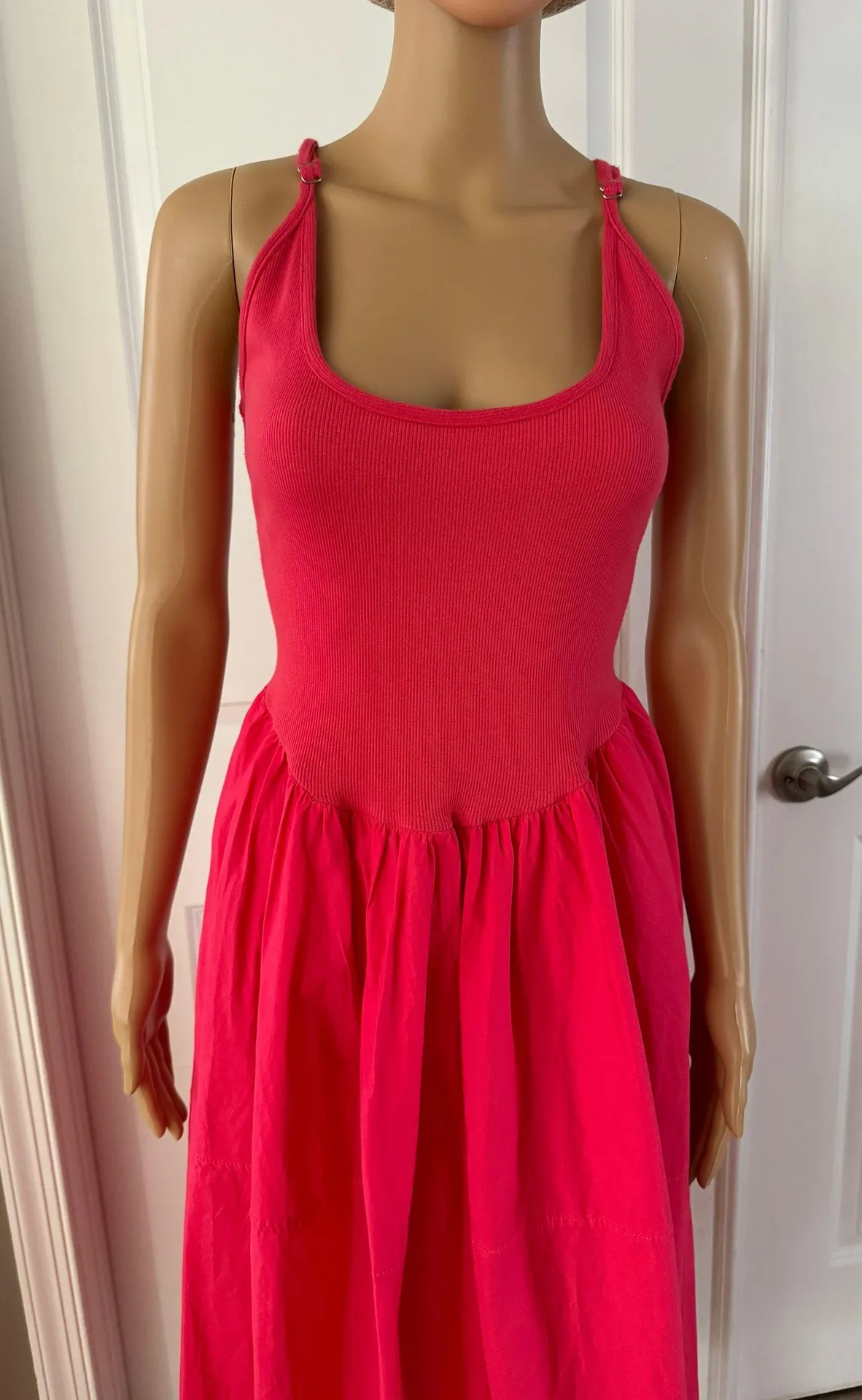 NWOT  Dylan Midi Pink Dress - Image 6