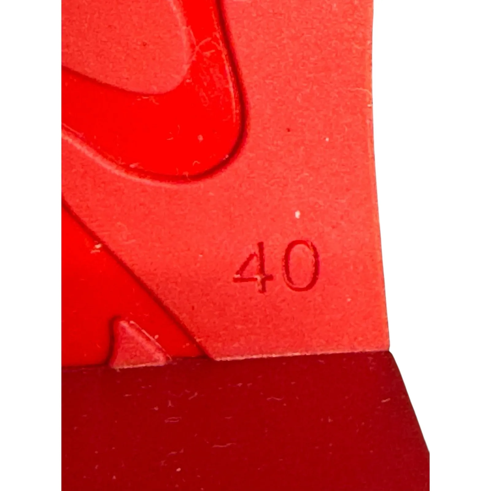 Christian Louboutin Flora Lug Sole Loafer in Black Size 40 - Image 11