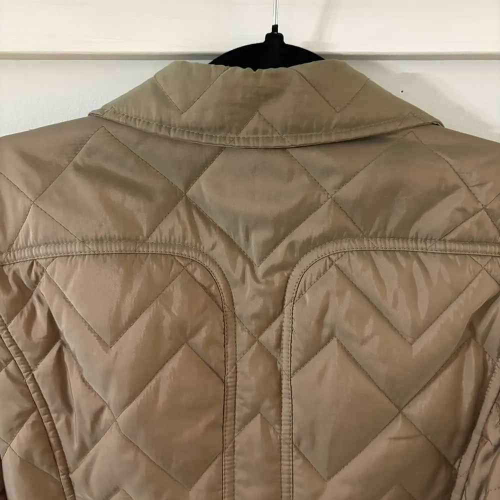 ANN TAYLOR LOFT QUILTED TRENCH Size SP - Image 13