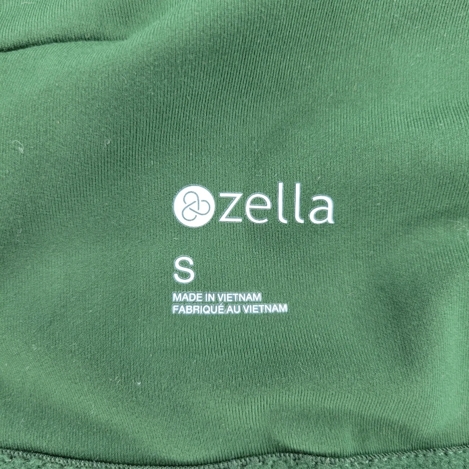 Zella Sports Bra Green Medium Racerback‎ Yoga Studio Low Support Athletic Size S - Image 10