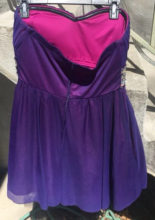 purple prom/formal dress - Image 3