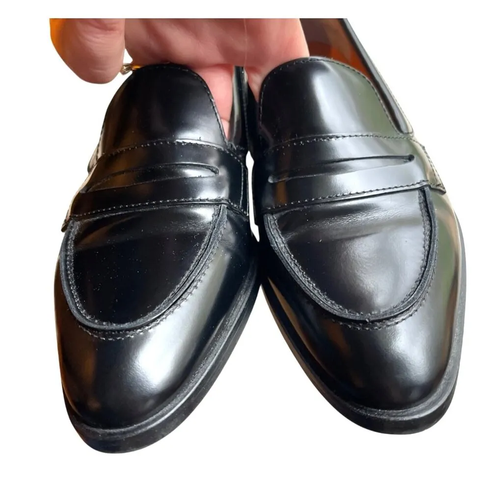 Everlane Women's Black The Modern Penny Loafer Size 6.5 - Image 9