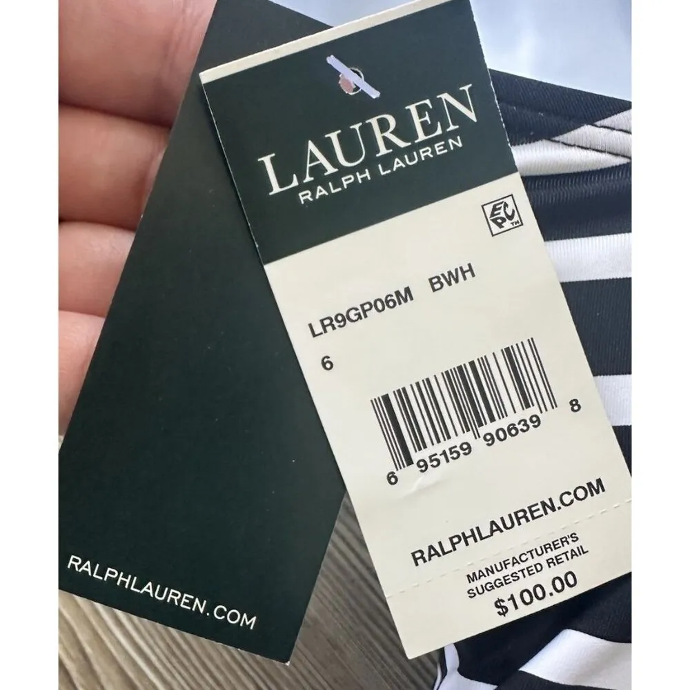 Lauren Ralph Lauren Deauville Halter Striped Tummy - Image 4