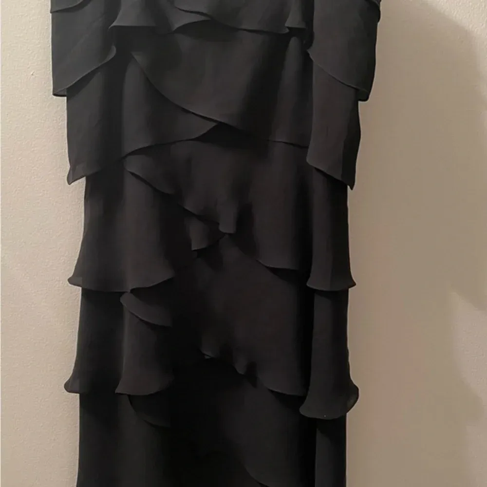 NWOT JOVANI Black tiered cocktail dress - Image 10