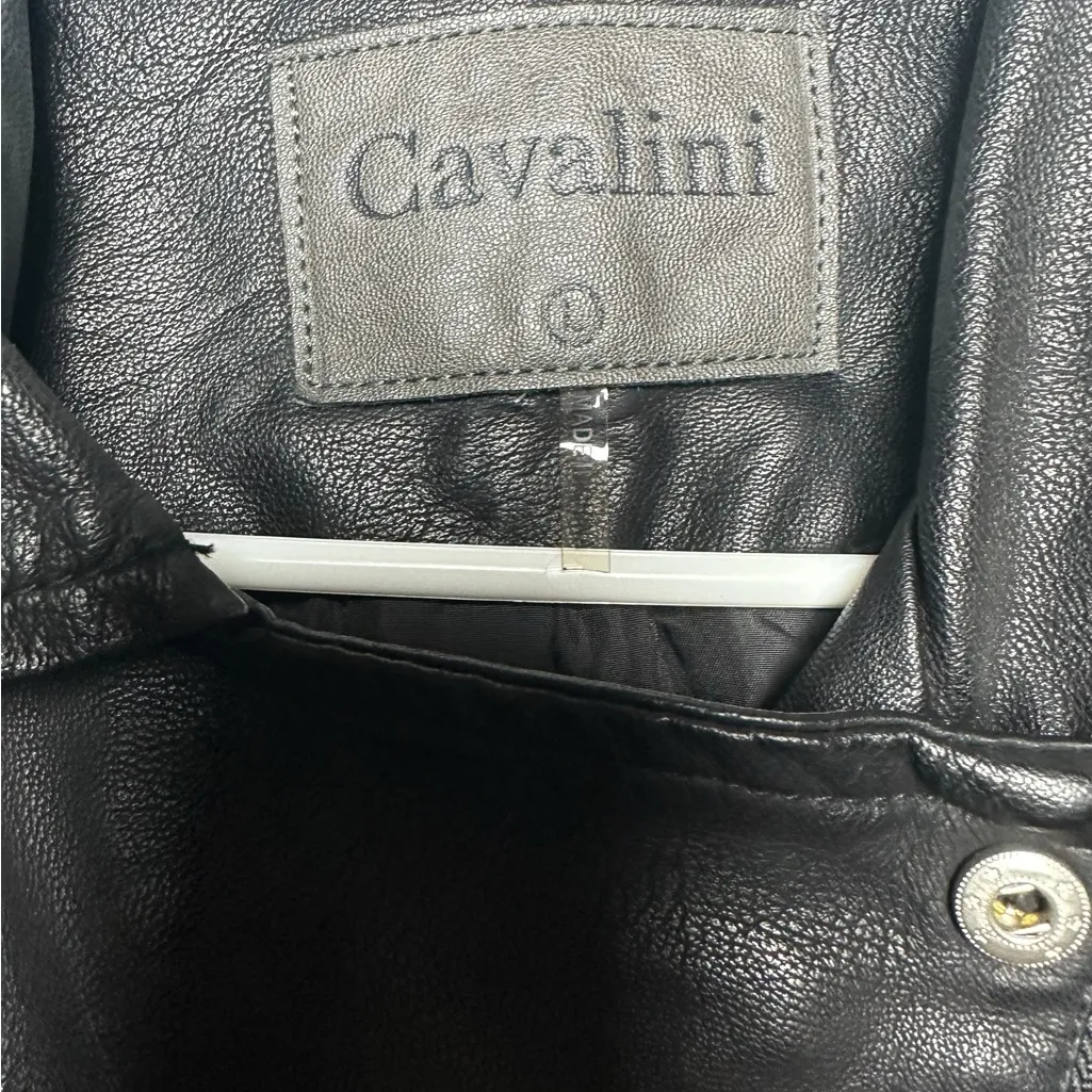 Cavalini Women's Sleek Black Leather Jacket - Image 4