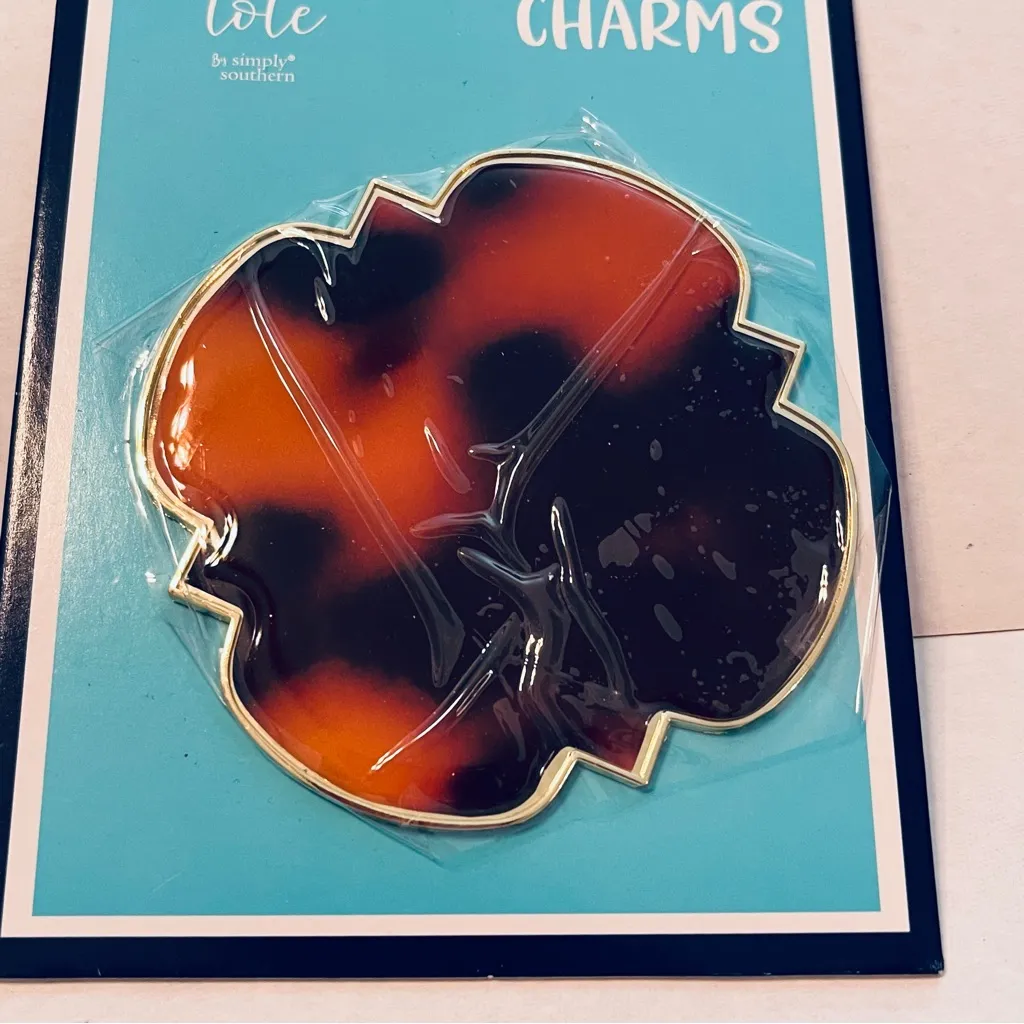 Simply Southern Simply Tote Charm Tortoise Metal Charm for Bogg Tote‎ Bag NEW - Image 3