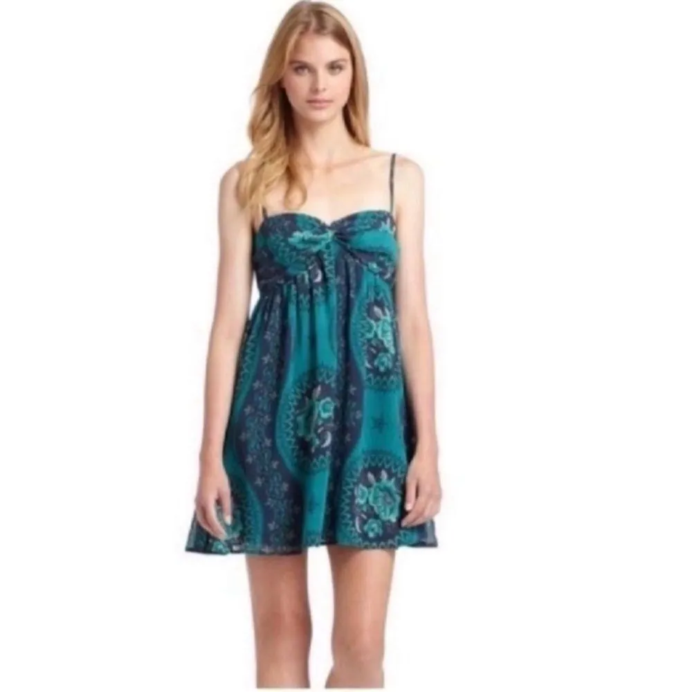 Free People Mermaid Eternal Spring Twist Baby Doll Dress - Image 12